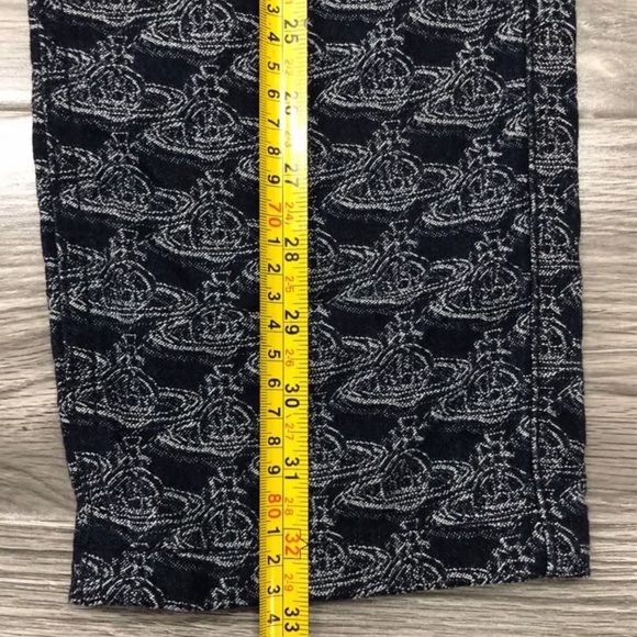 Rare Vivienne Westwood Monogram Pants Trousers (Size 2) - Picture 9 of 10
